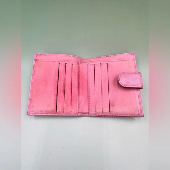 Chanel Pink Caviar Leather Bifold Wallet - Picture 5 of 8